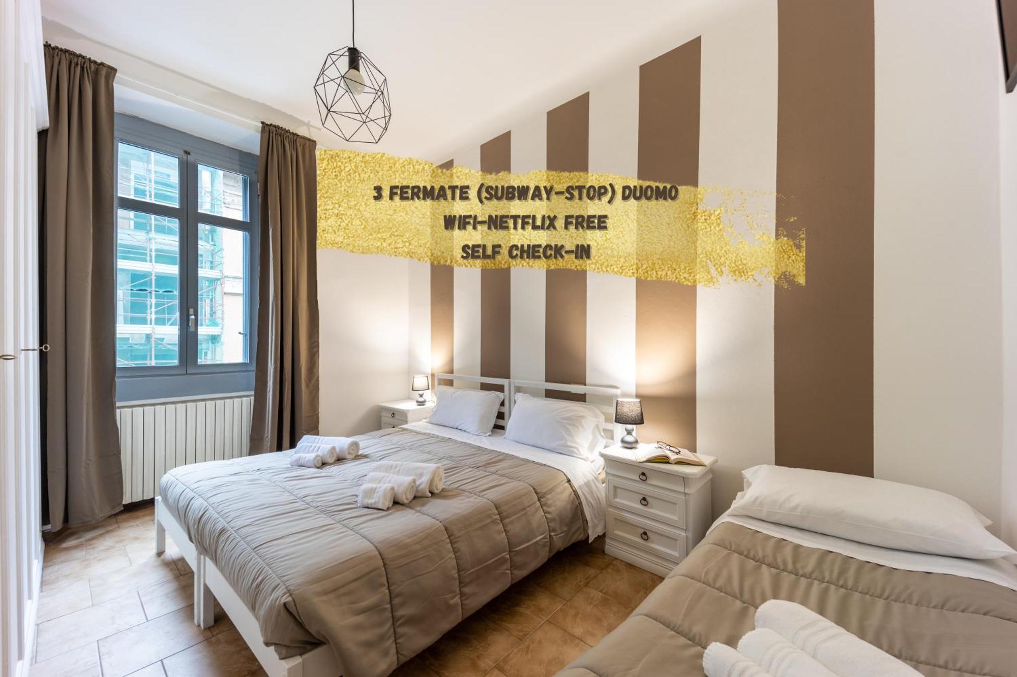 Elegant Near Metro Porta Romana,3 Fermate Subway-stop A Duomo, Wifi-netflix Free Apartamento Milán